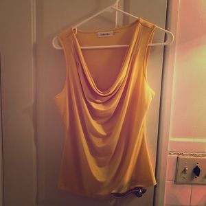 Calvin Klein cowl neck blouse